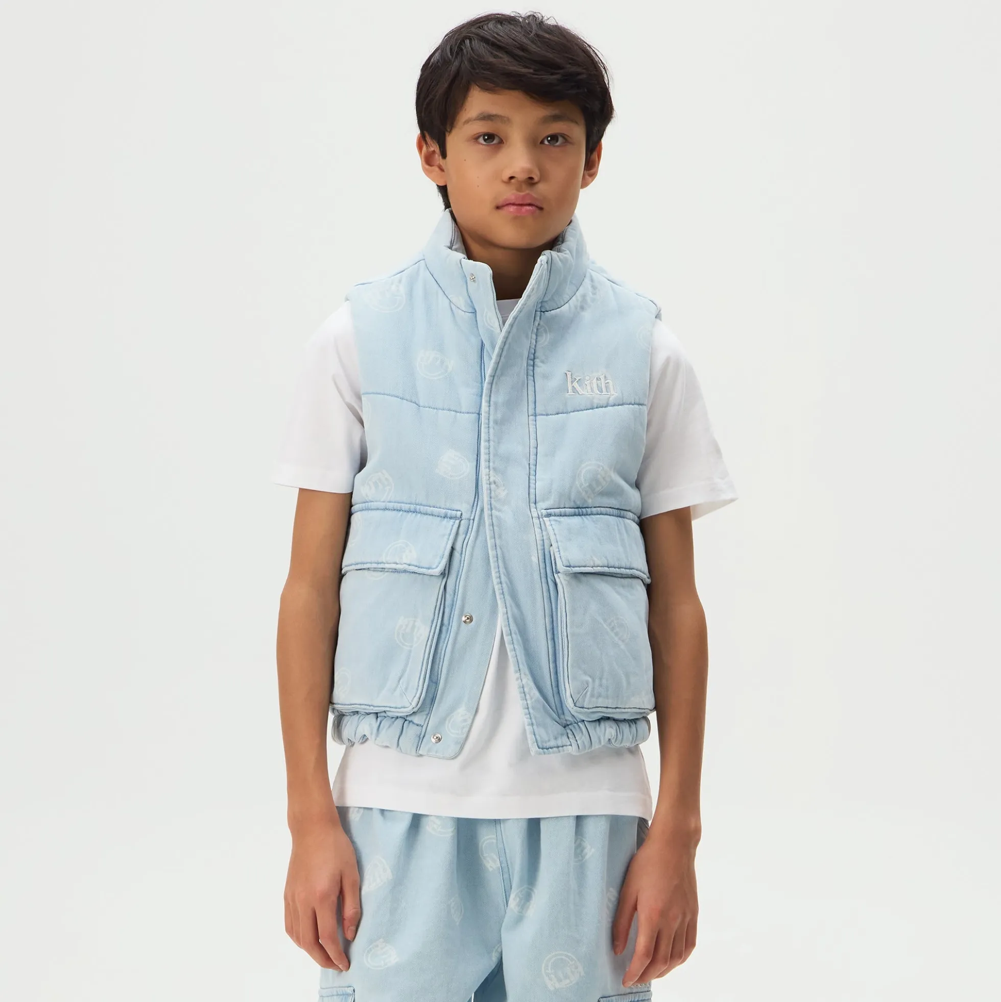 Gilet texturé fantaisie Kith Kids