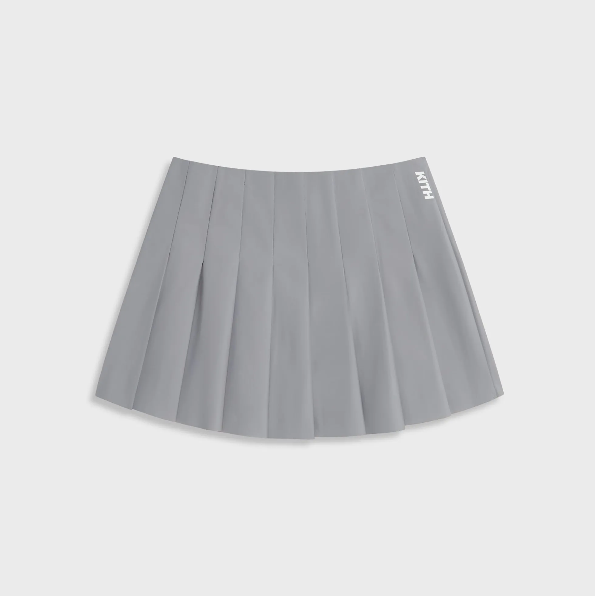 Jupe mini plissée réfléchissante Kith Ruri pour femme