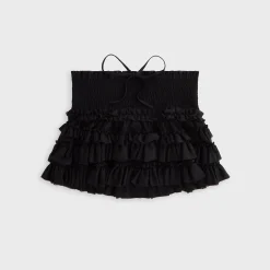 Jupe mini à volants en résille Mariko de Lisa for Kith pour femme