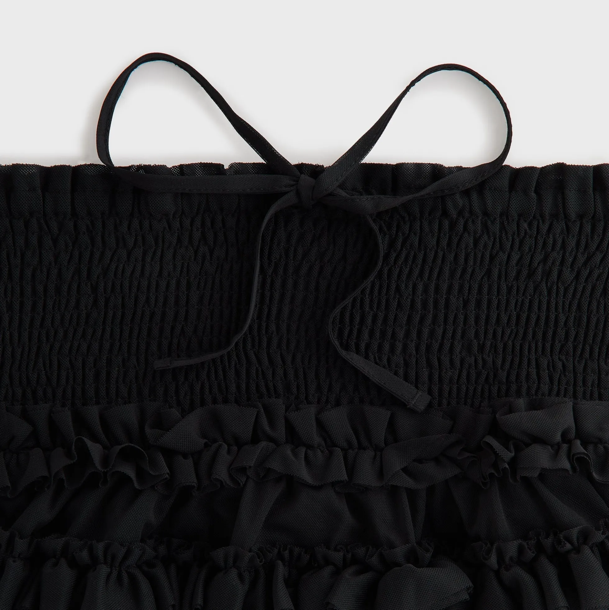 Jupe mini à volants en résille Mariko de Lisa for Kith pour femme