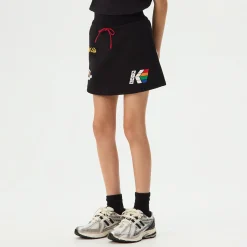 Jupe-short Riley à logo Kith Kids