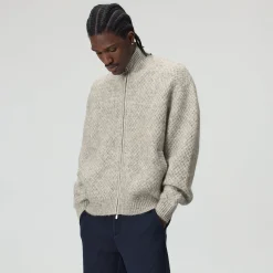 &Kin Pull Wyona en mohair tissé à fermeture éclair intégrale