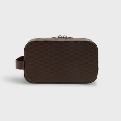 Kit Dopp en cuir monogramme Kith