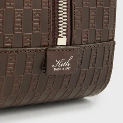 Kit Dopp en cuir monogramme Kith