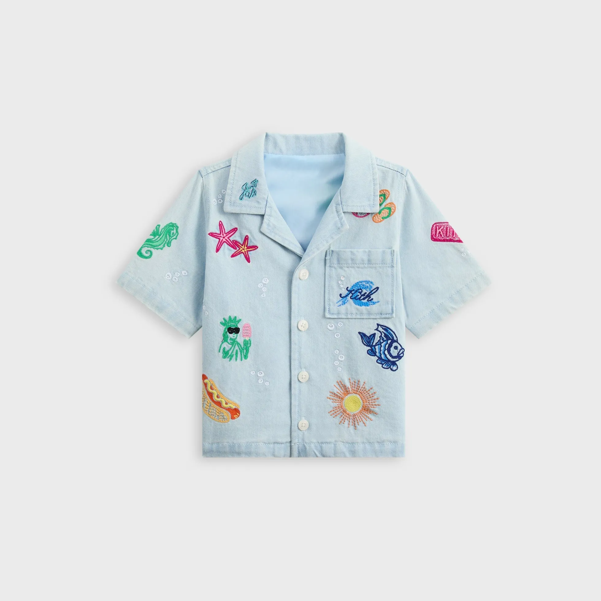 Kith Baby Novelty Thompson Camp Shirt