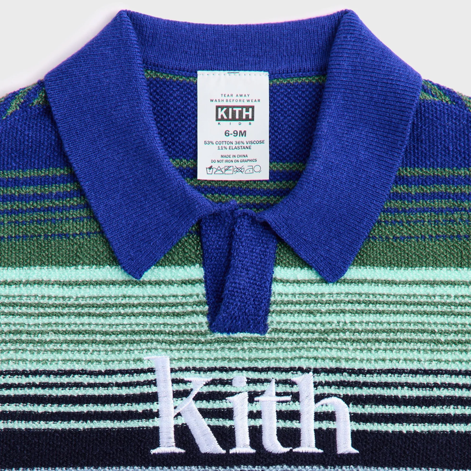 Kith Baby Striped Nelson Tee