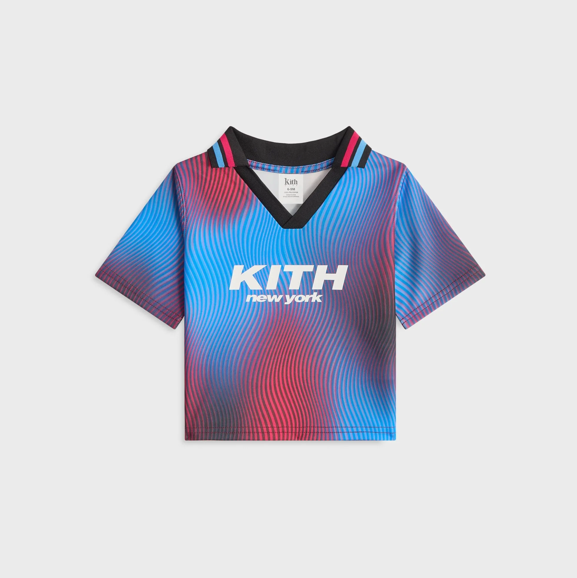 Kith Baby Wavy Ombre Edison Soccer Polo