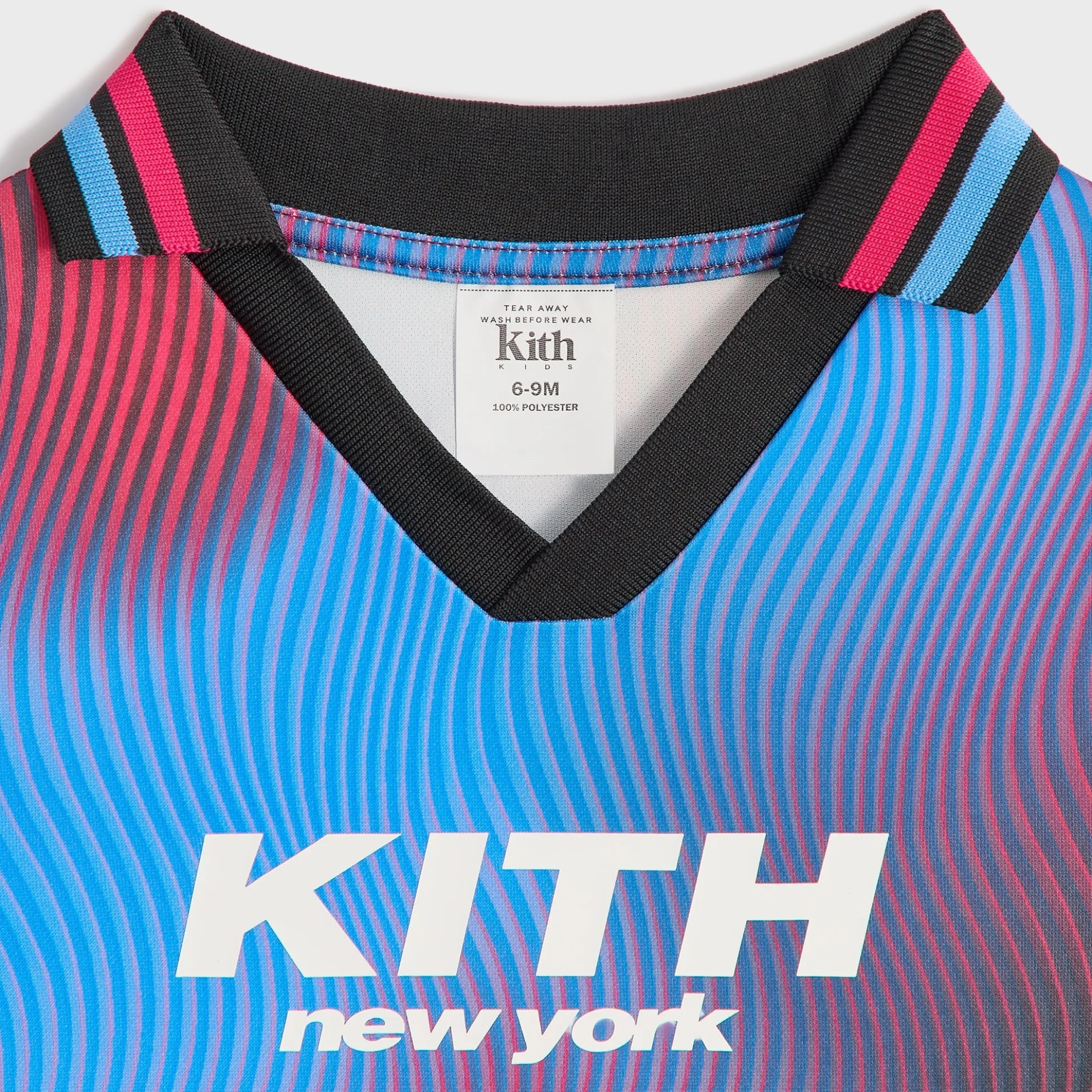 Kith Baby Wavy Ombre Edison Soccer Polo