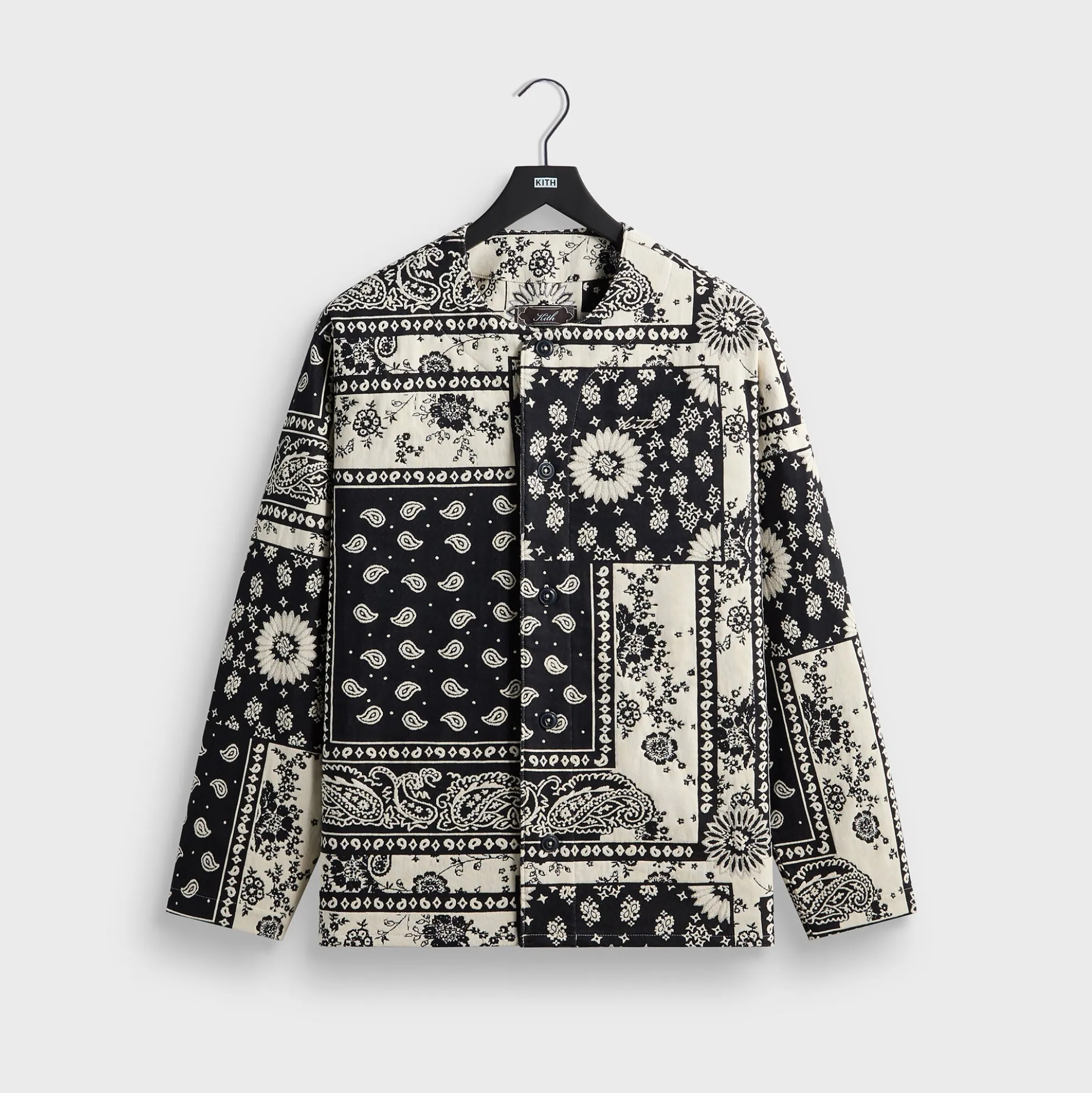Kith Bandana Jacquard Long Sleeve Willis Shirt