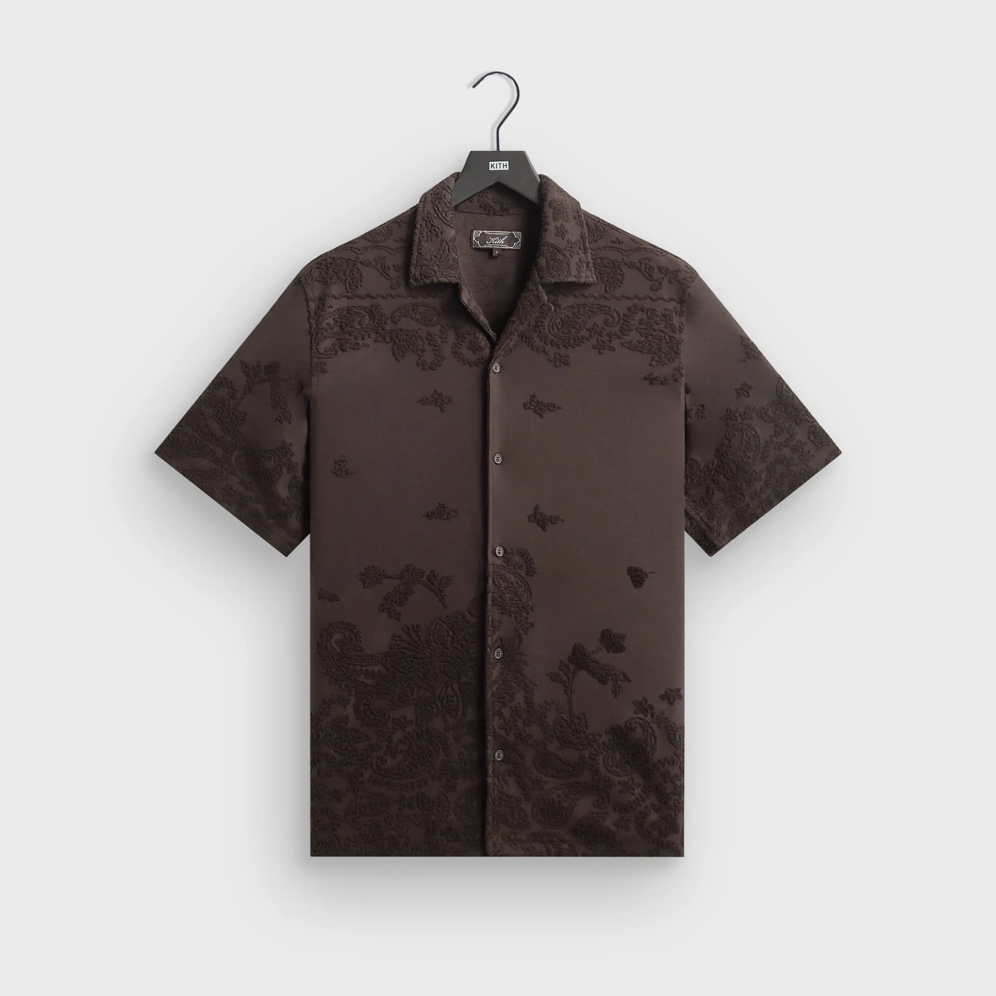 Kith Bandana Towel Terry Thompson Camp Collar Shirt