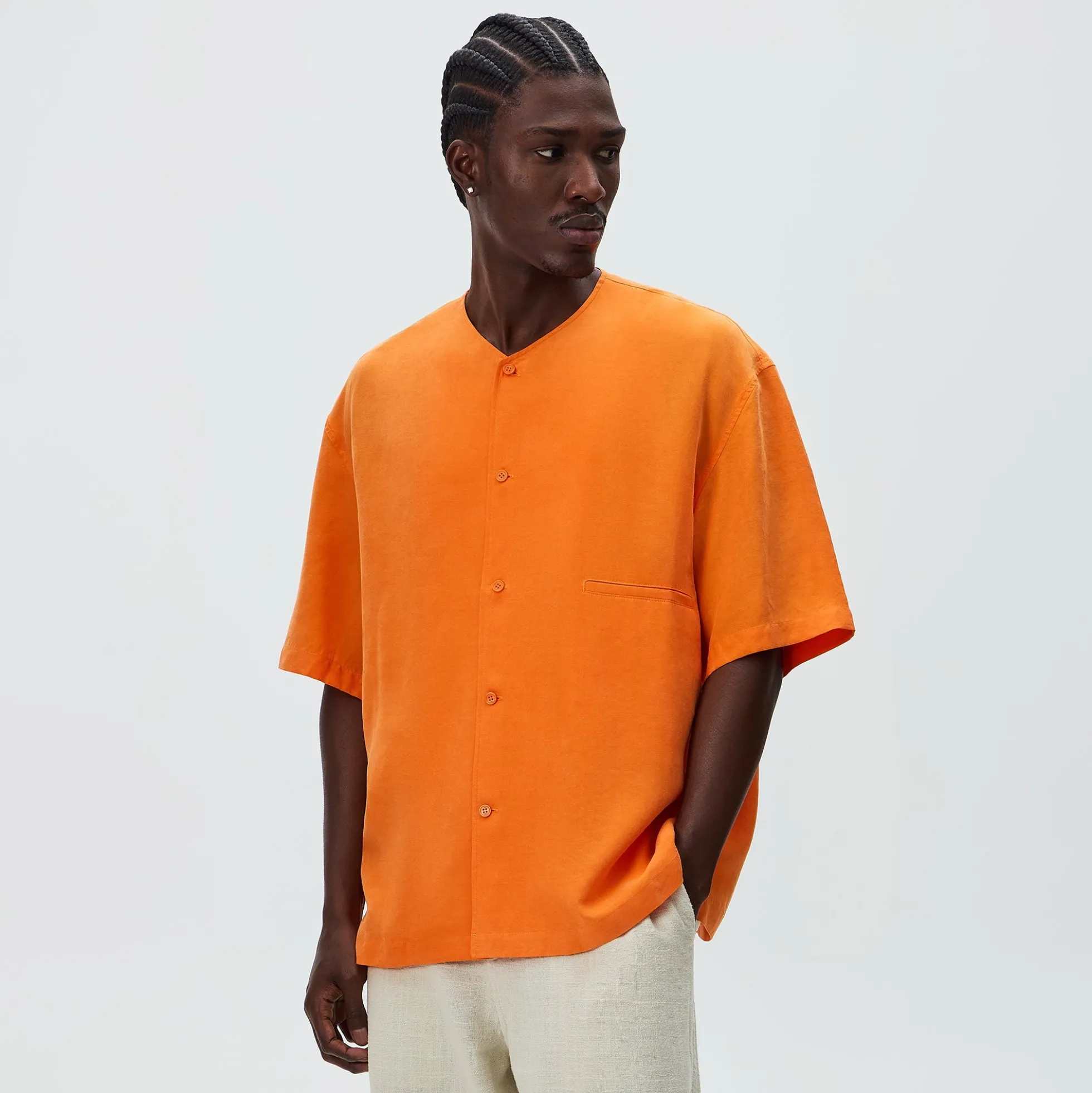 Kith Cupro Linen Caelan Shirt