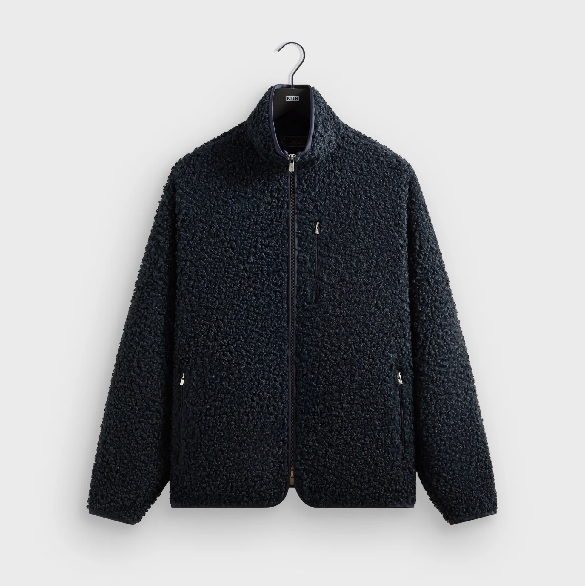 Kith Curly Sherpa Antony à fermeture éclair intégrale