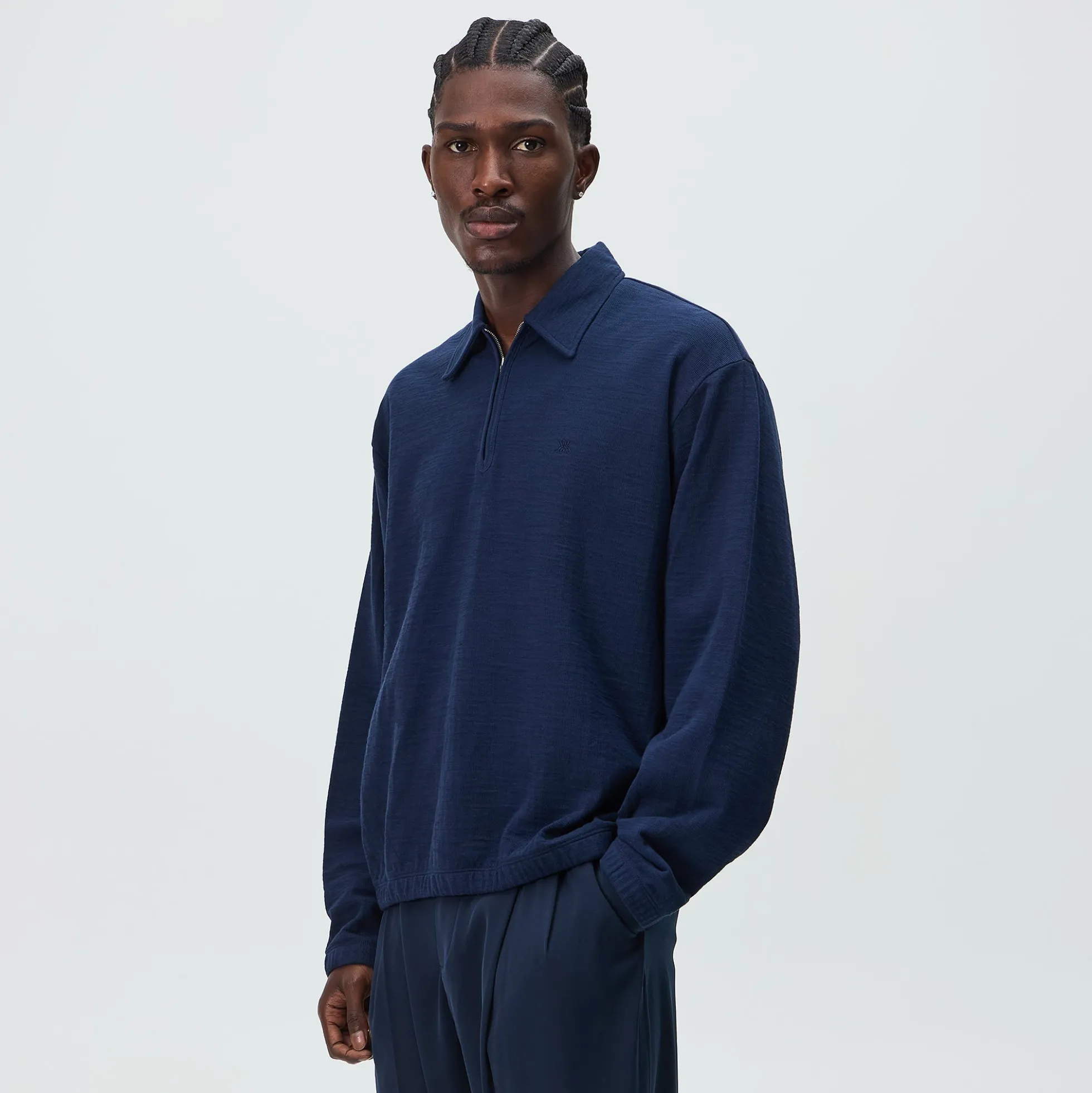 Kith Double Face Jersey Jace Polo