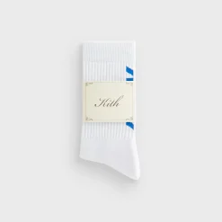 Kith Fast Logo Cotton Crew Socks