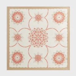 Kith Floral Printed Palm Silk Scarf