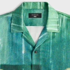 Kith for The Matrix All-Over Printed Thompson Camp Collar Shirt