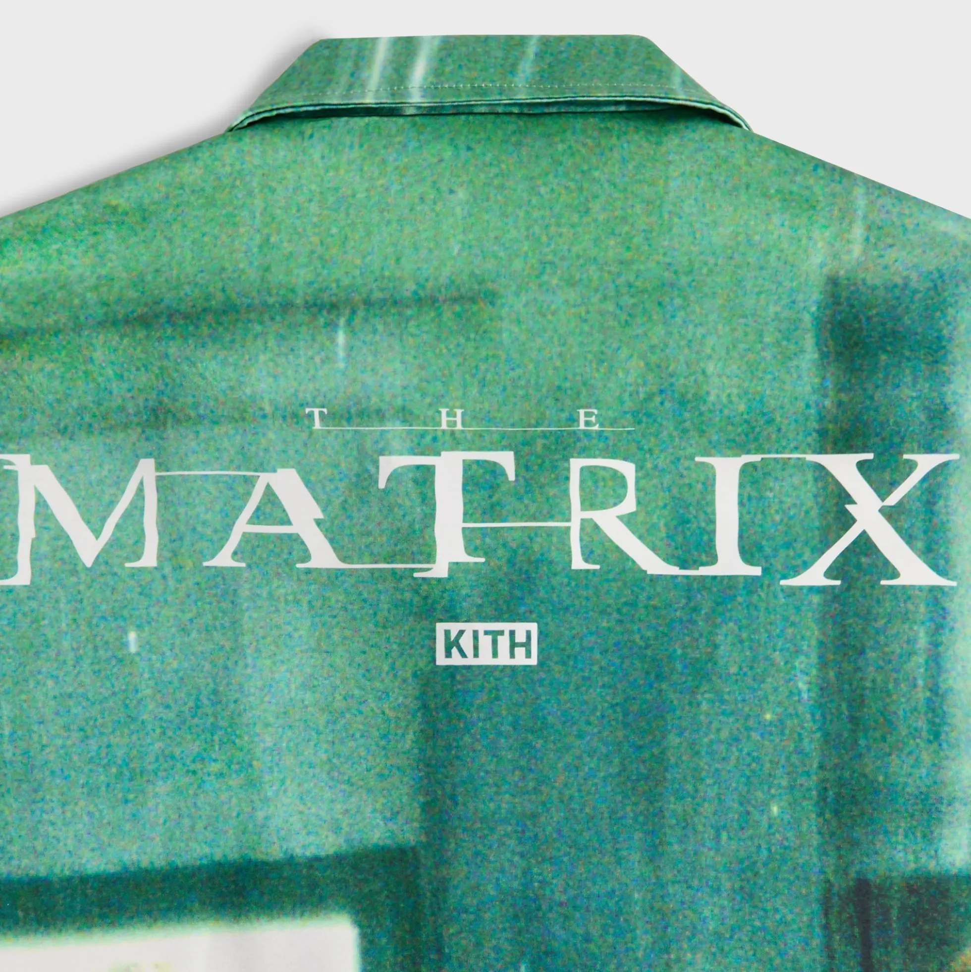 Kith for The Matrix All-Over Printed Thompson Camp Collar Shirt