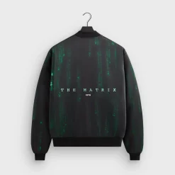 Kith for The Matrix Vance Satin Bomber Jacket