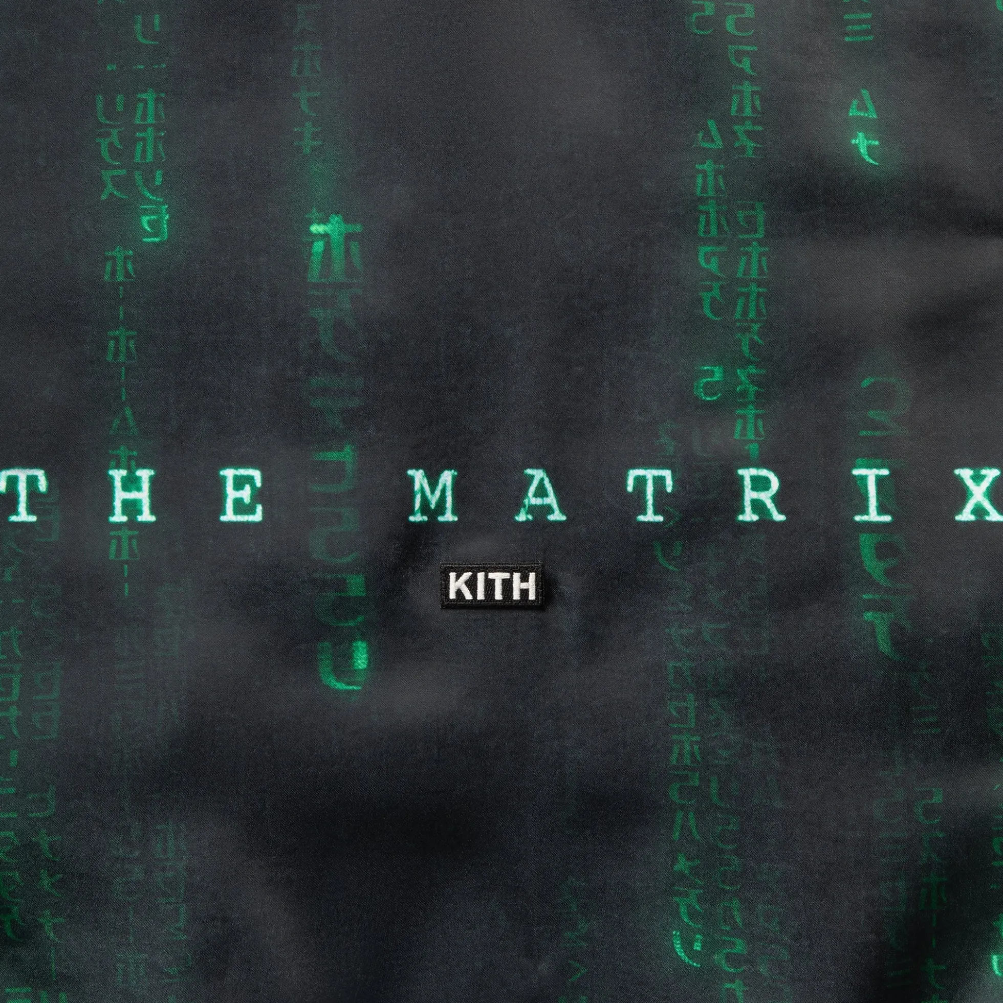 Kith for The Matrix Vance Satin Bomber Jacket