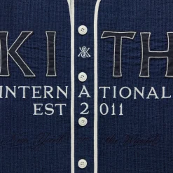 Kith Indigo Seersucker Daley Shirt