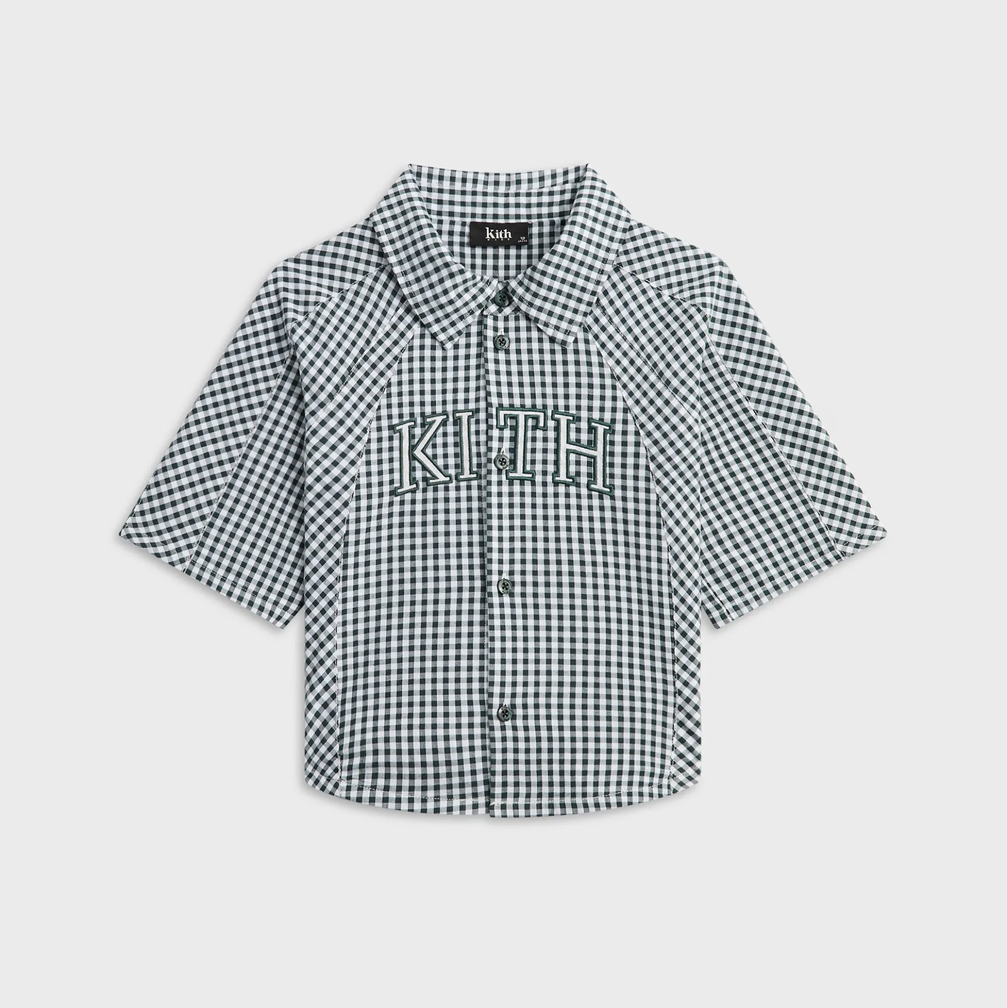 Kith Kids Blocked Gingham Apollo Shirt