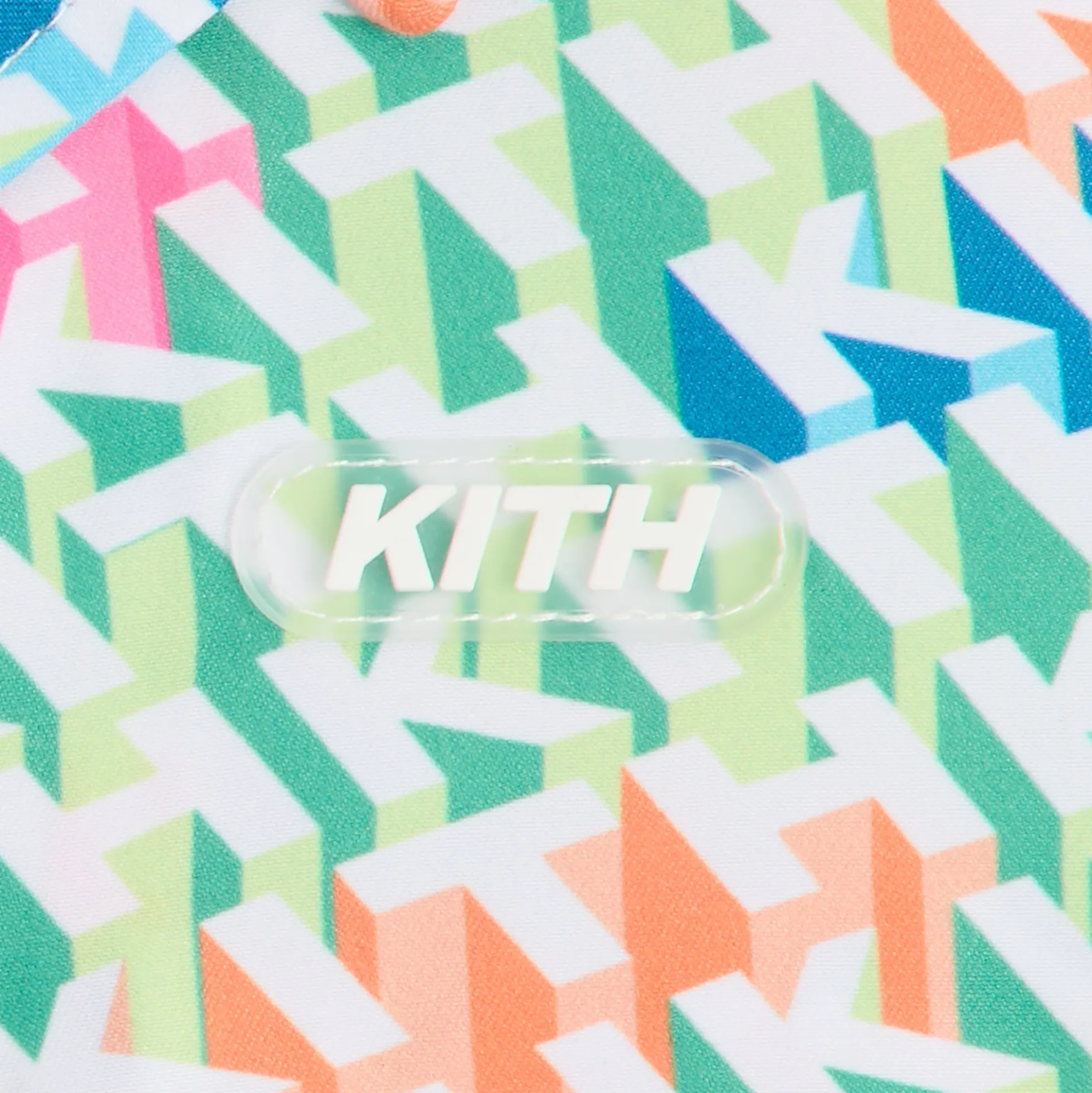 Kith Kids 3D Monogram Thompson Camp Swim Shirt