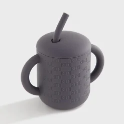 Kith Kids pour Mushie Gobelet d'apprentissage en silicone et paille