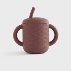 Kith Kids pour Mushie Gobelet d'apprentissage en silicone et paille