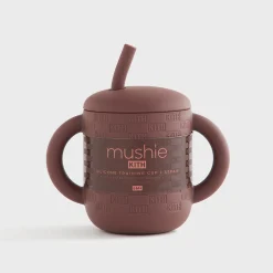 Kith Kids pour Mushie Gobelet d'apprentissage en silicone et paille