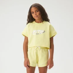 Kith Kids Short Sleeve Nelson Cropped Crewneck