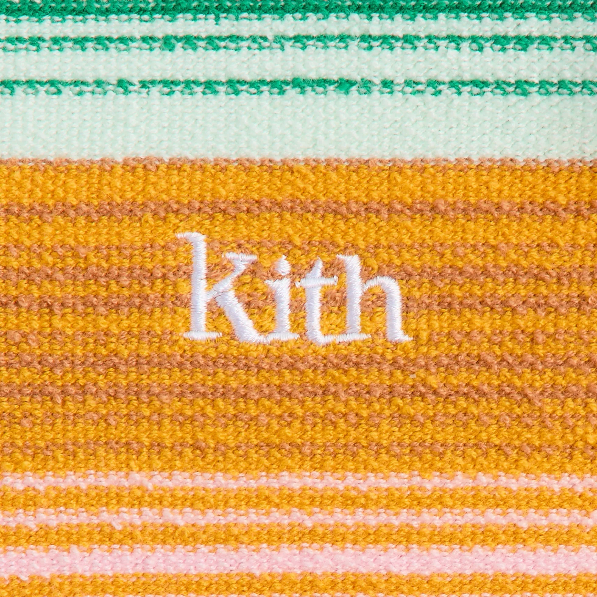 Kith Kids Striped Cropped Polo