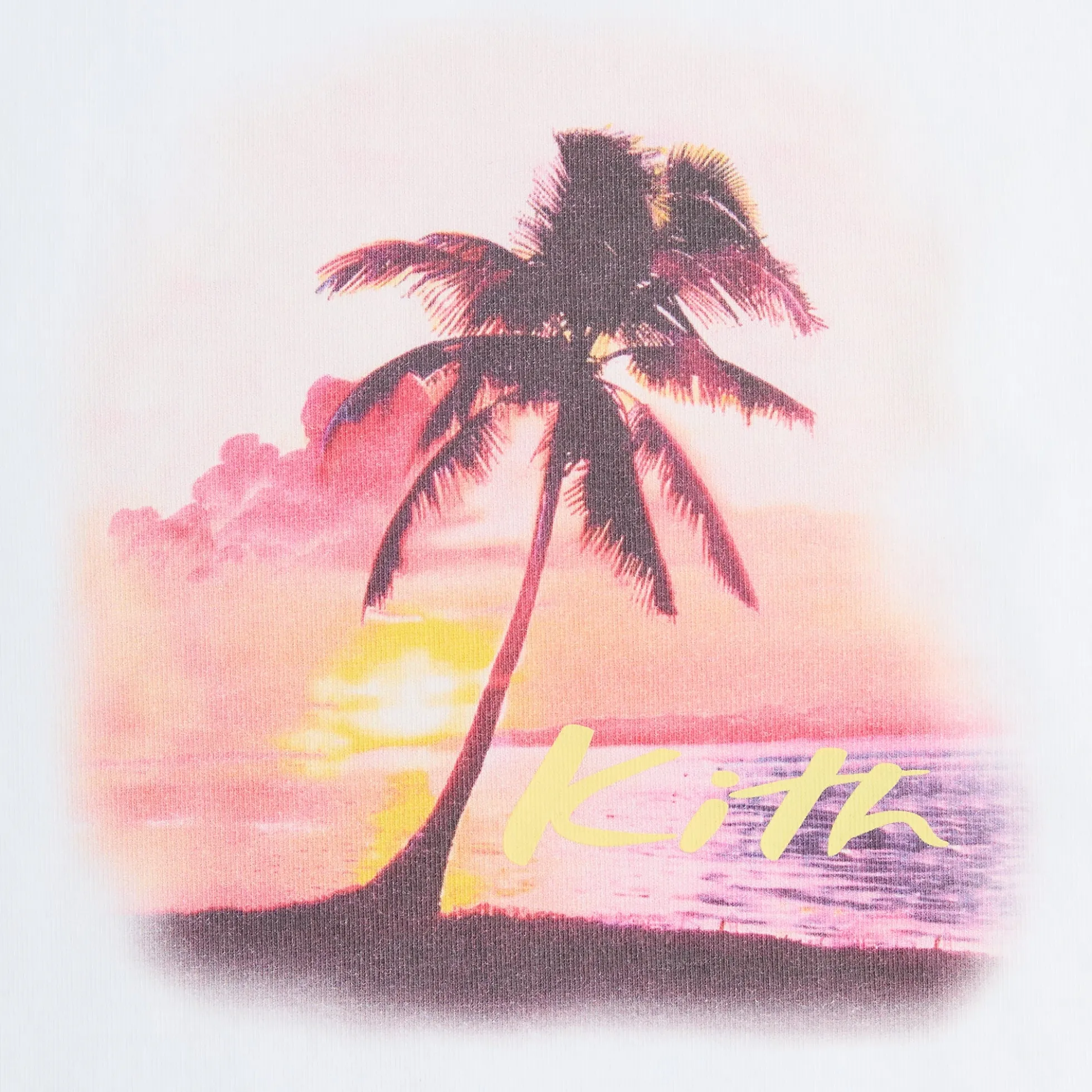 Kith Kids Sunset Palm Graphic Tee