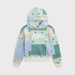 Kith Kids Sweat à capuche Nelson à motif bandana déstructuré