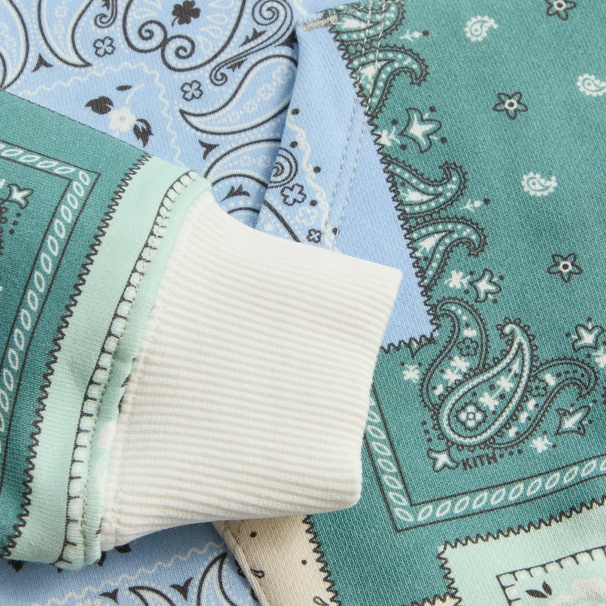 Kith Kids Sweat à capuche Nelson à motif bandana déstructuré