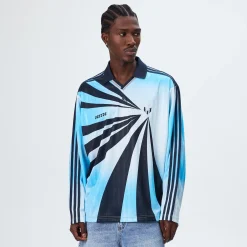 Kith & Messi for adidas Football Blue Goalkeeper Long Sleeve Tee
