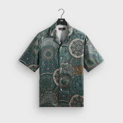 Kith Mosaic Mandala Thompson Camp Collar Shirt