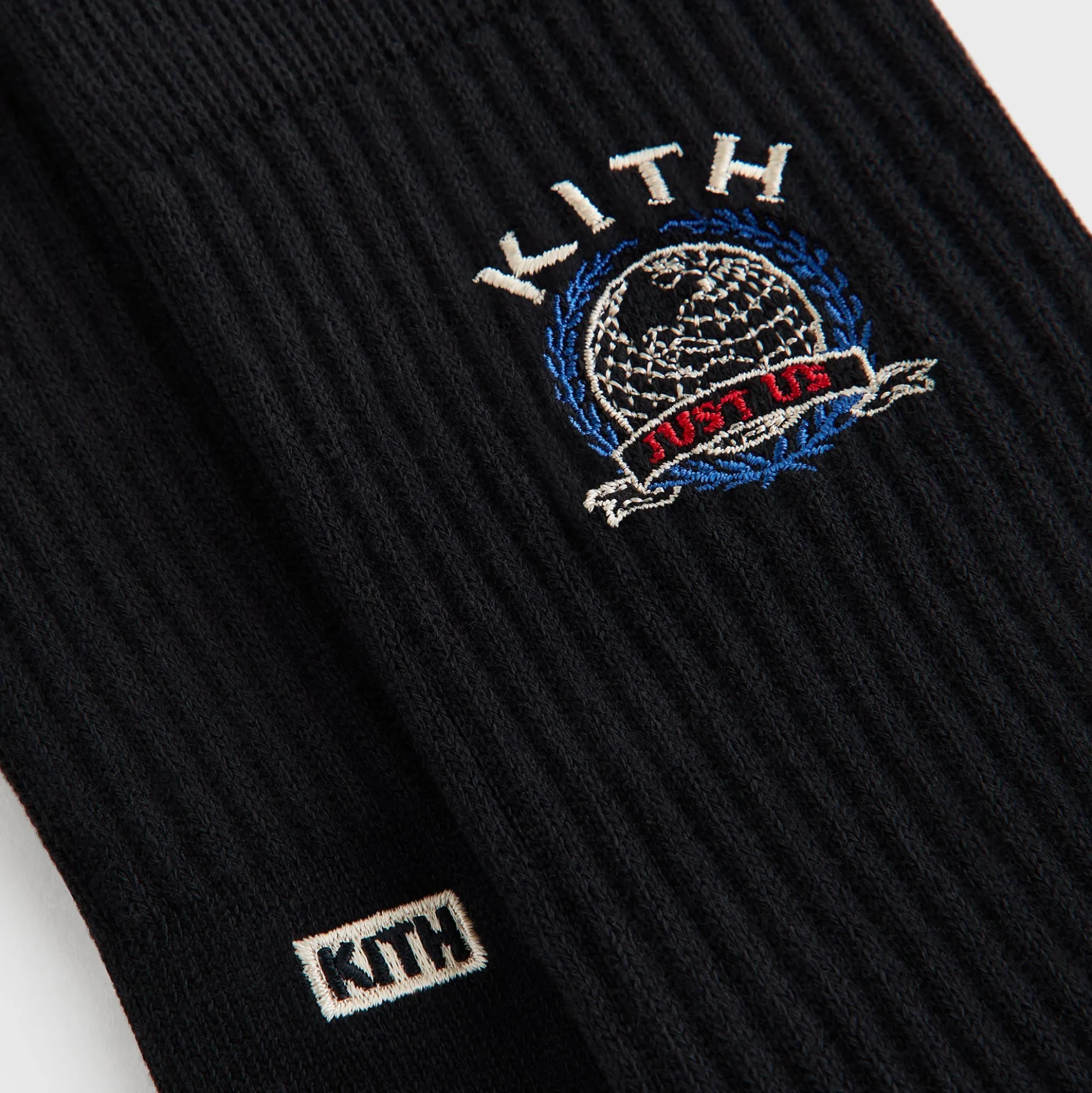Kith 3-Pack Just Us Cotton Crew Socks