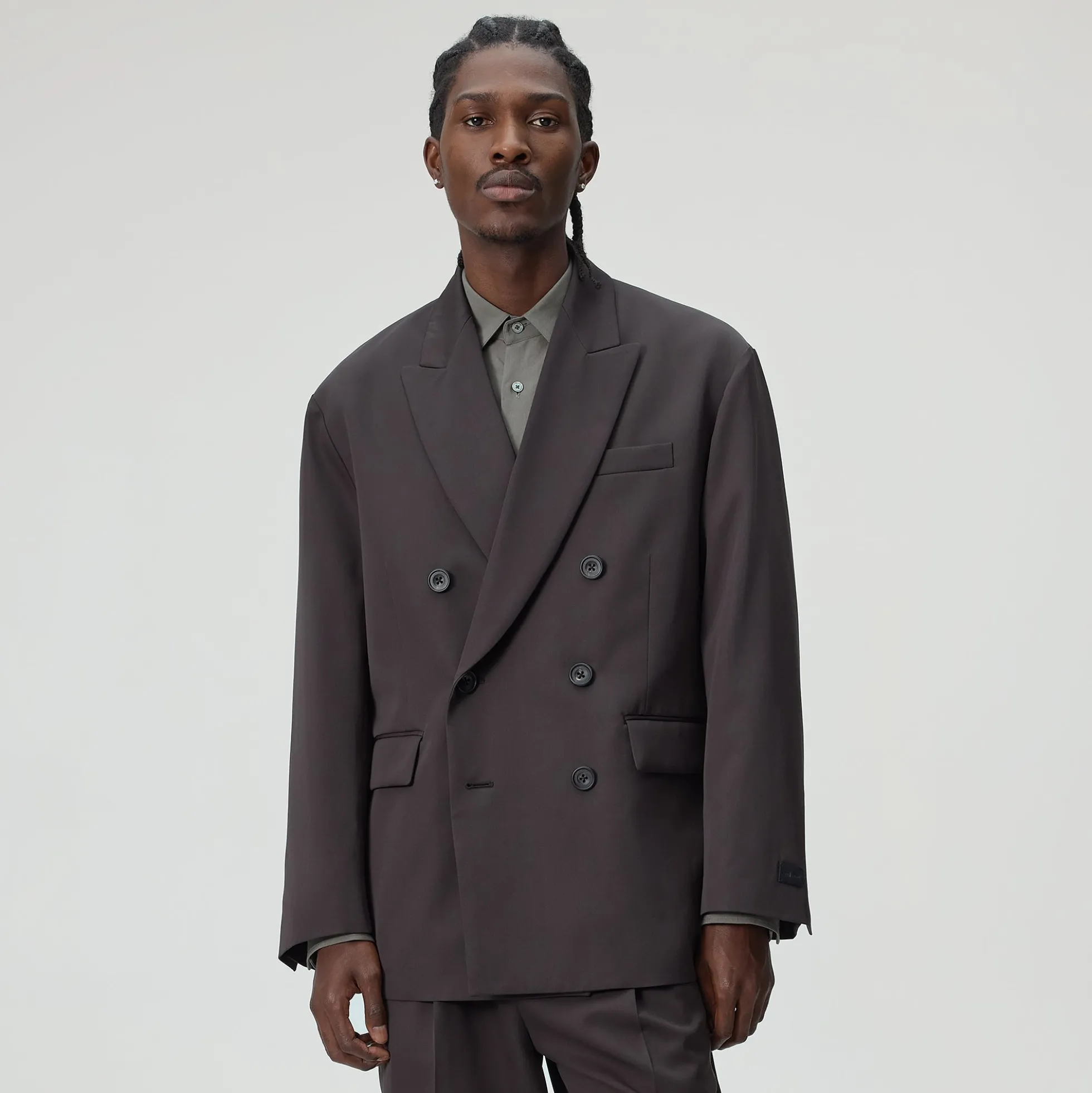 Kith 101 pour ssstein Blazer oversize à double boutonnage