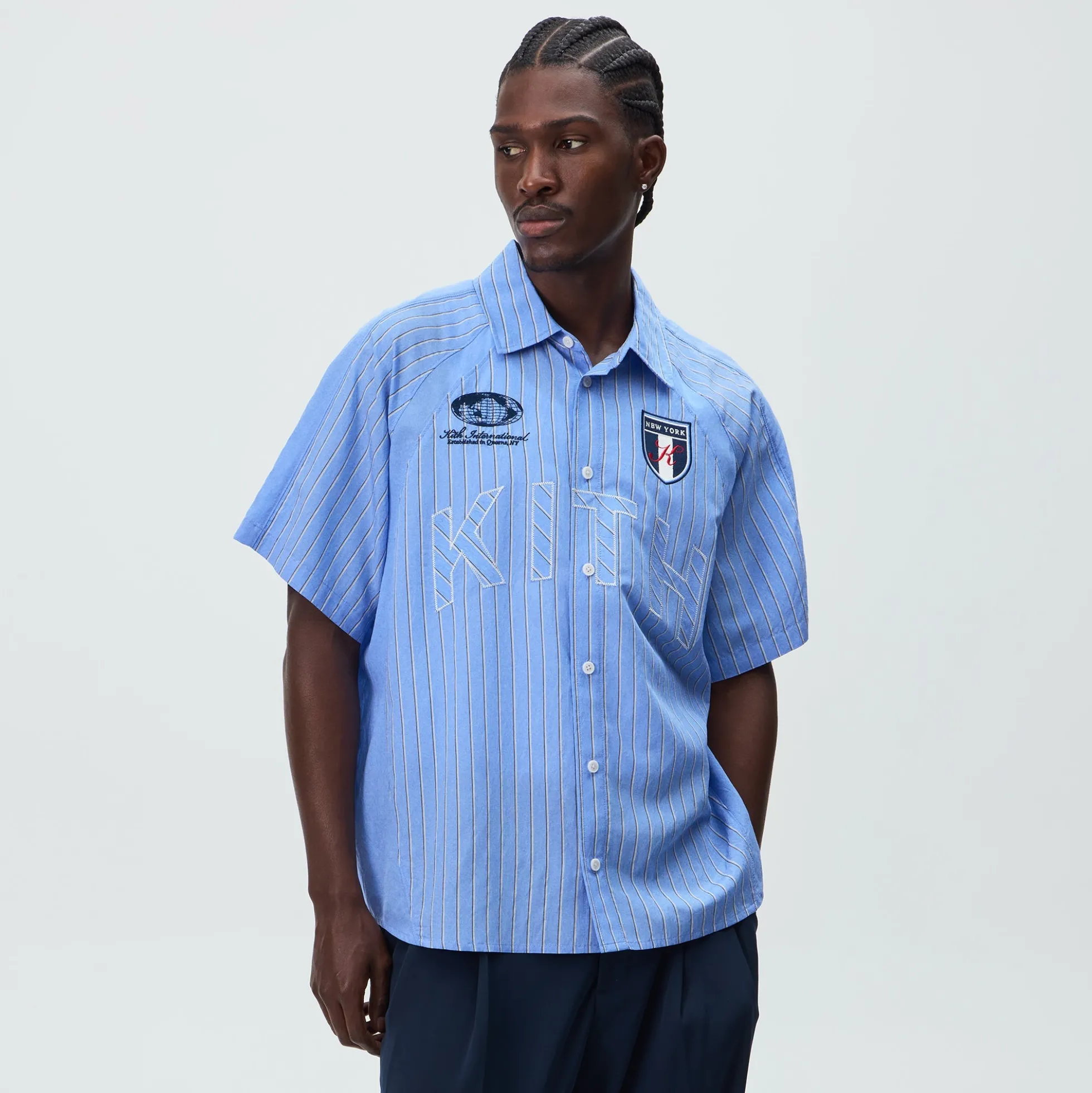 Kith Striped Poplin Shelton Shirt