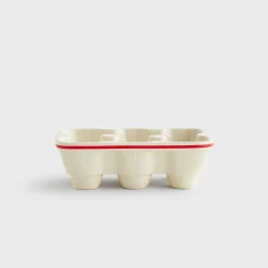 Kith Treats Farmers Market Ceramic Half Dozen Egg Holder