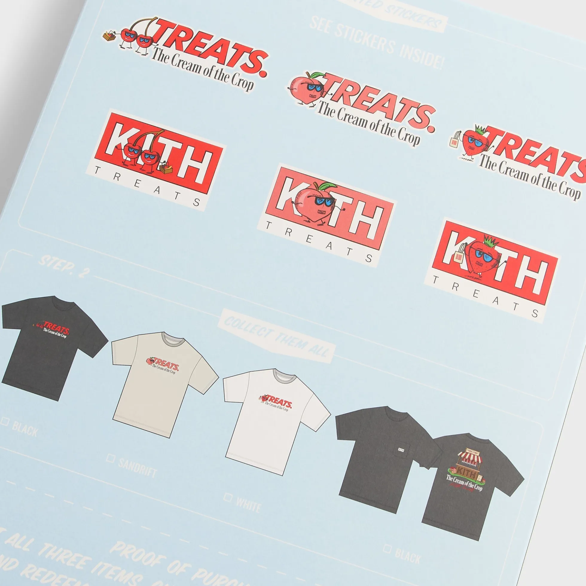 Kith Treats Peach Classic Logo Tee