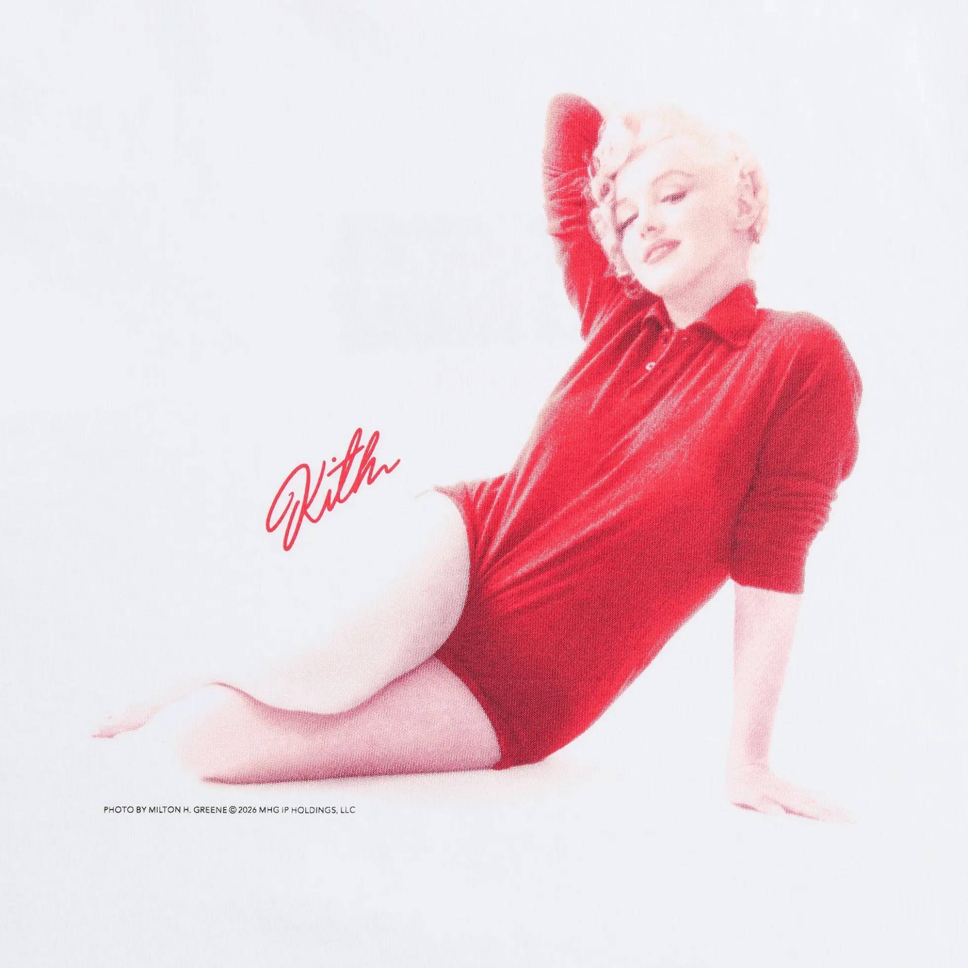Kith Women for Marilyn Monroe Kiss Mulberry Vintage Tee