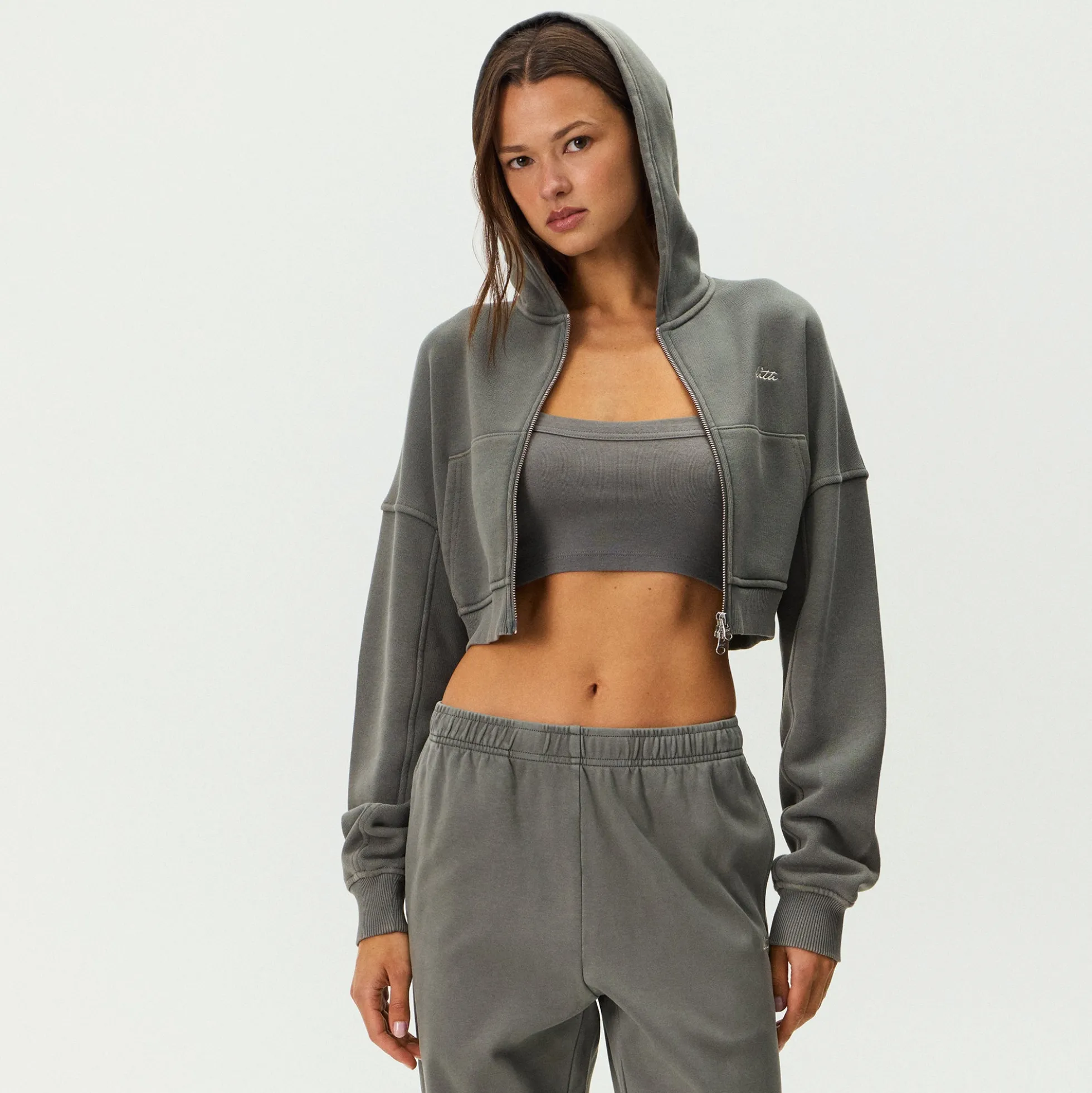 Kith Women Hendler Cropped Hoodie
