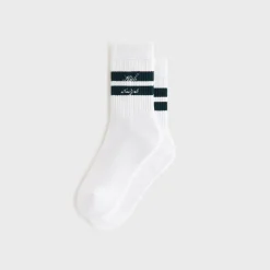 Kith Women Stripe Cotton Mid Crew Socks