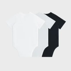 Lot de 3 bodies à manches courtes Kith Baby Core