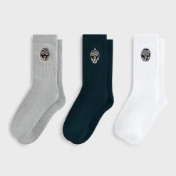 Lot de 3 paires de chaussettes en coton Kith City View