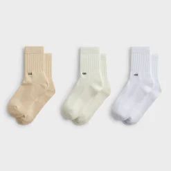 Lot de 3 paires de chaussettes Kith Classic Half Crew