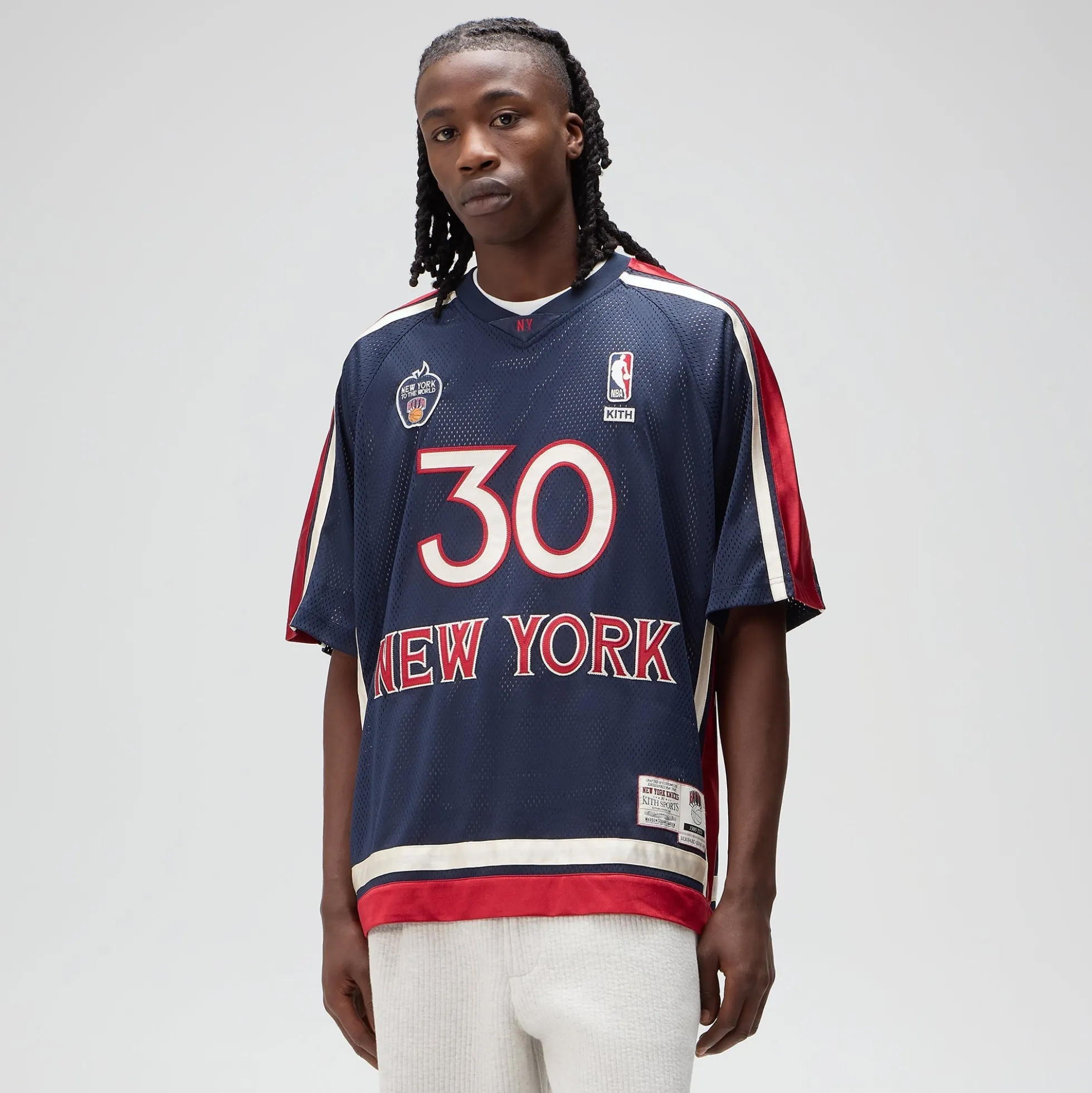 Maillot en maille Kith pour les New York Knicks, Bernard King