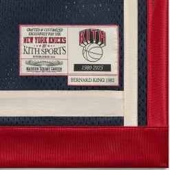 Maillot en maille Kith pour les New York Knicks, Bernard King