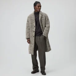 Manteau Bergen en peluche bouclée &Kin